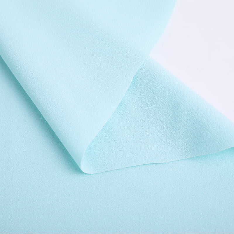 FX50226 Reactive Dyed Wrinkle Resistant Poly Rayon 4 Way Stretch Crepe Fabric For Suit And Pants