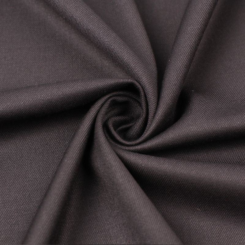 FX50388 Wrinkle Resistant Soft Handfeeling Polyester Viscose With Stretch Twill Fabric For Pants And Blazers