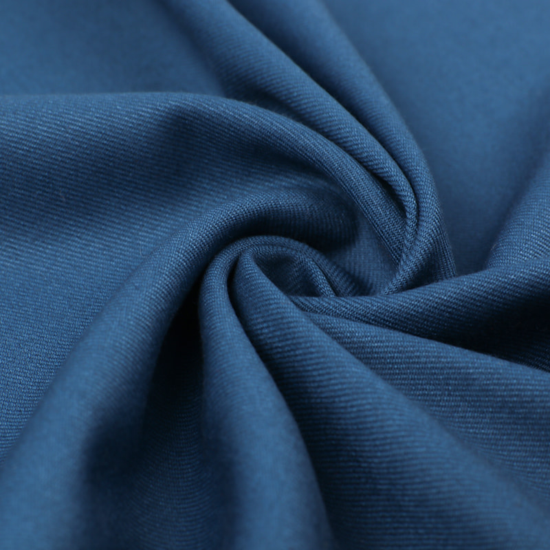 FX50388 Wrinkle Resistant Soft Handfeeling Polyester Viscose With Stretch Twill Fabric For Pants And Blazers