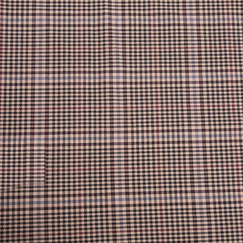 FX55681 Colorful Houndstooth Yarn Dyed Customize Design Tr Spandex Fabric For Suit And Uniforms