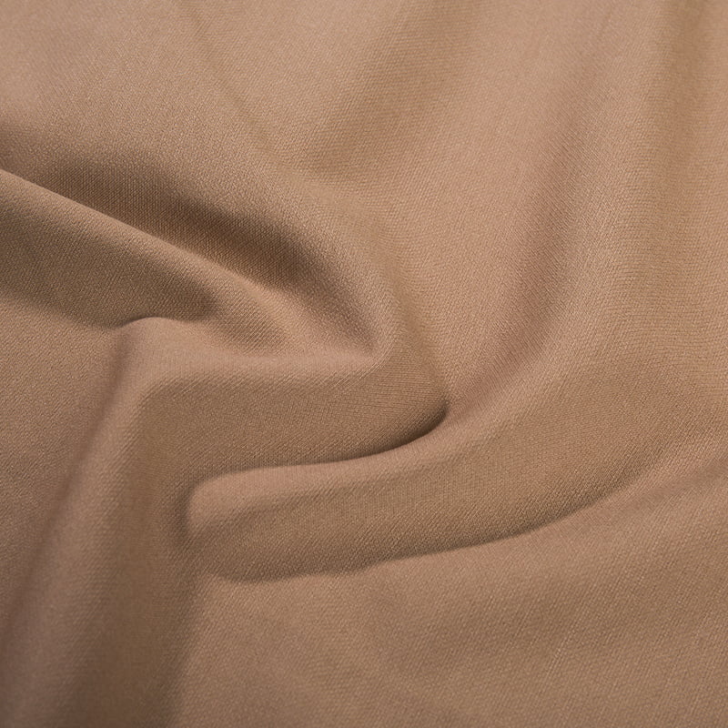 FX55874 Soft Handfeeling Plain Dyed Polyester Rayon 4 Way Stretch Wool Suiting Fabric